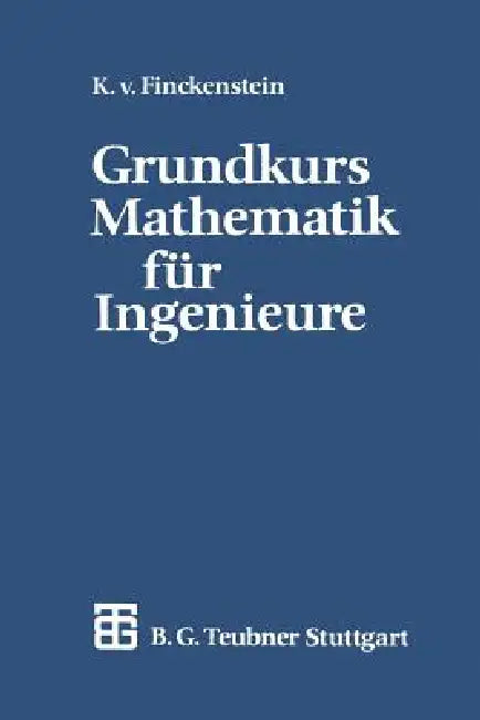 Grundkurs Mathematik Für Ingenieure (English, Karl Graf Finck Von Finckenstein)