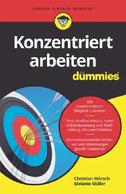 Konzentriert arbeiten für Dummies (English, Christian Mörsch)