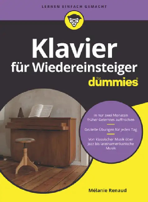 Klavier für Wiedereinsteiger für Dummies (English, Mélanie Renaud)