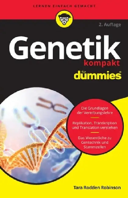 Genetik kompakt für Dummies (English, Tara Rodden Robinson)