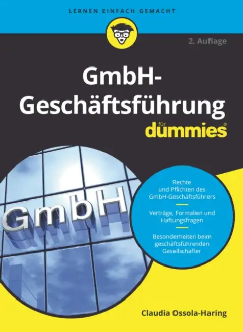 GmbH-Geschäftsführung für Dummies (English, Claudia Ossola-Haring)