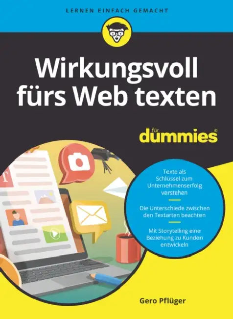 Wirkungsvoll fürs Web texten für Dummies (English, Gero Pflüger)