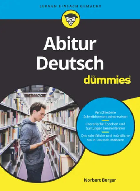 Abitur Deutsch für Dummies (English, Norbert Berger)