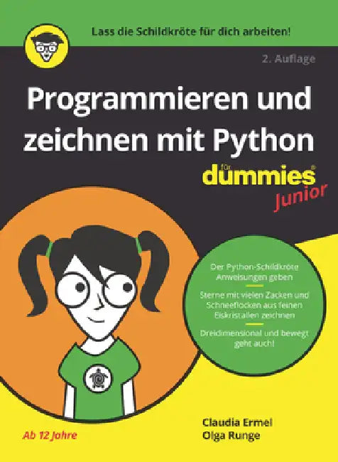 Programmieren und zeichnen mit Python für Dummies Junior (English, Claudia Ermel)