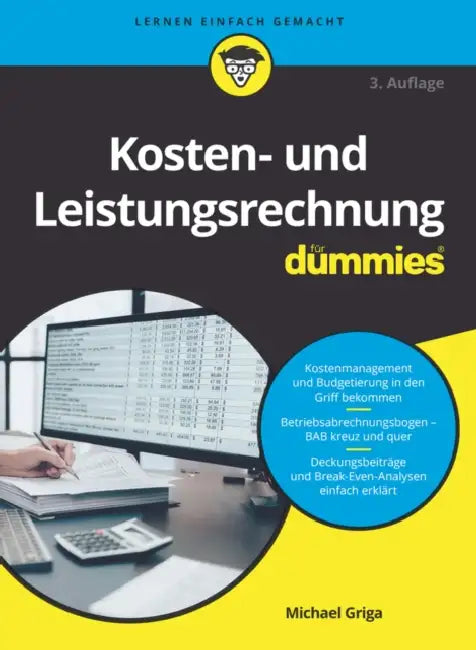 Kosten- und Leistungsrechnung für Dummies (English, Michael Griga)
