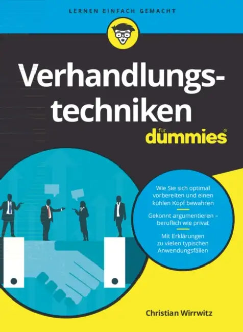 Verhandlungstechniken für Dummies (English, Christian Wirrwitz)