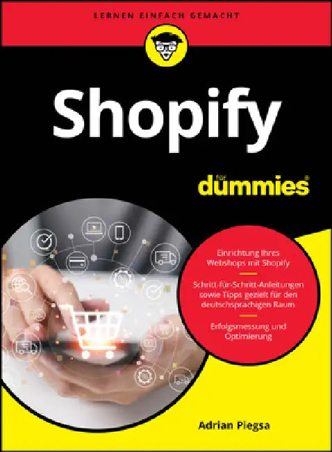 Shopify für Dummies (English, Adrian Piegsa)