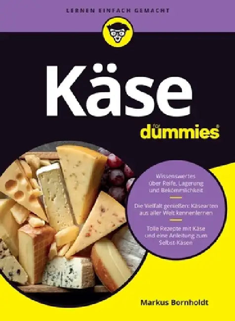 Käse für Dummies (English, Markus Bornholdt)
