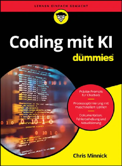 Coding mit KI für Dummies (English, Chris Minnick)