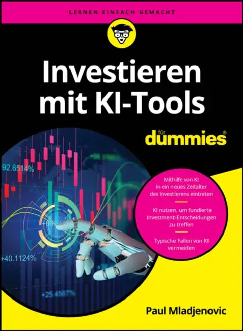 Investieren mit KI-Tools für Dummies (English, Paul Mladjenovic)