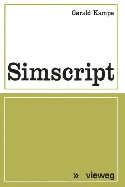 Simscript (English, Gerald Kampe)