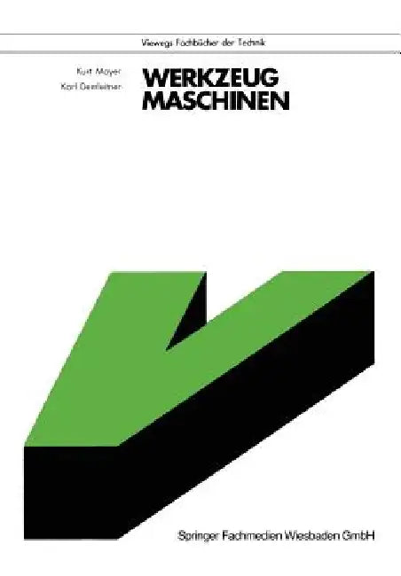 Werkzeugmaschinen (English, Kurt Mayer)