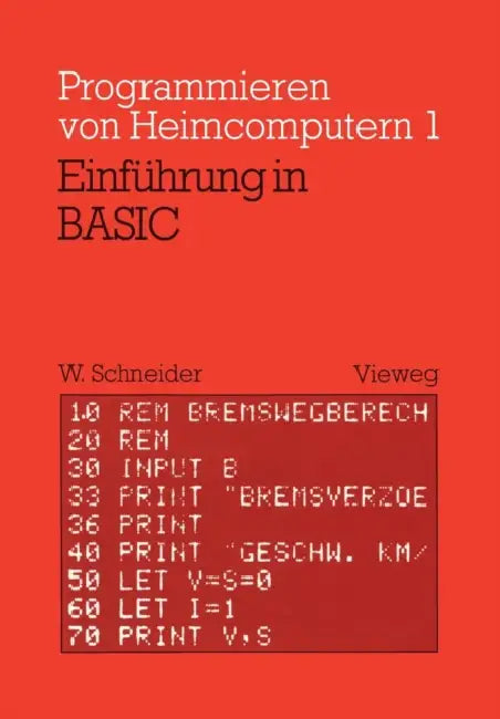 Einführung in Basic (English, Wolfgang Schneider)