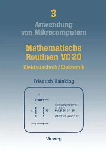 Mathematische Routinen VC 20 (English, Ernst Friedrich Reinking)