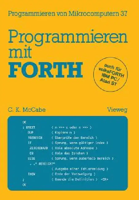 Programmieren Mit Forth (English, C. Kevin Maccabe)
