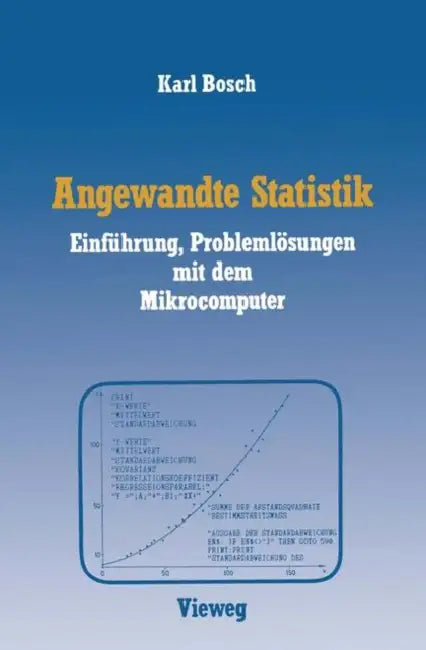 Angewandte Statistik (English, Karl Bosch)