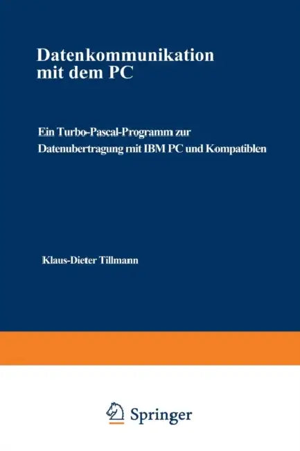 Datenkommunikation Mit Dem PC (English, Klaus-Dieter Tillmann)