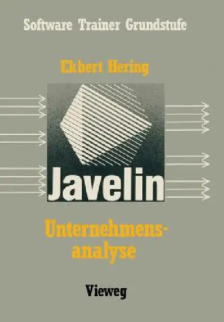 Unternehmensanalyse Mit Javelin (English, Ekbert Hering)