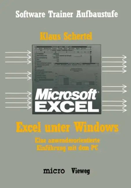 Excel Unter Windows (English, Klaus Schertel)