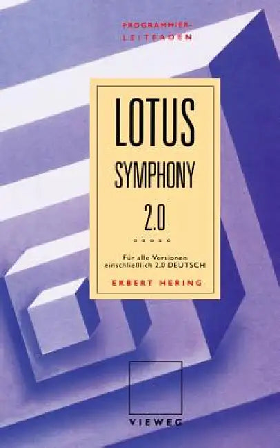 Programmierleitfaden Lotus Symphony (English, Ekbert Hering)