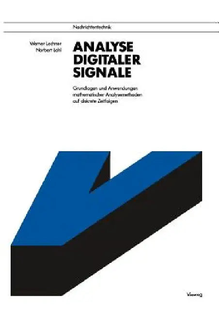 Analyse Digitaler Signale (English, Werner Lechner)