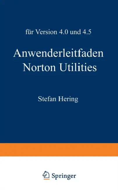 Anwenderleitfaden Norton Utilities (English, Stefan Hering)