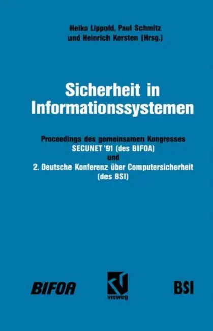 Sicherheit in Informationssystemen (English, Heiko Lippold)