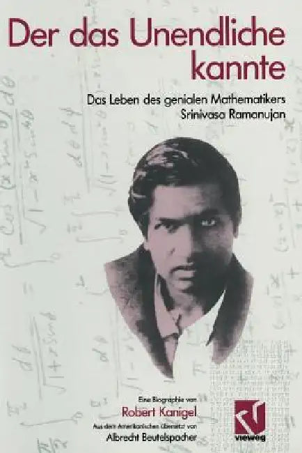 Der Das Unendliche Kannte (English, Robert Kanigel)