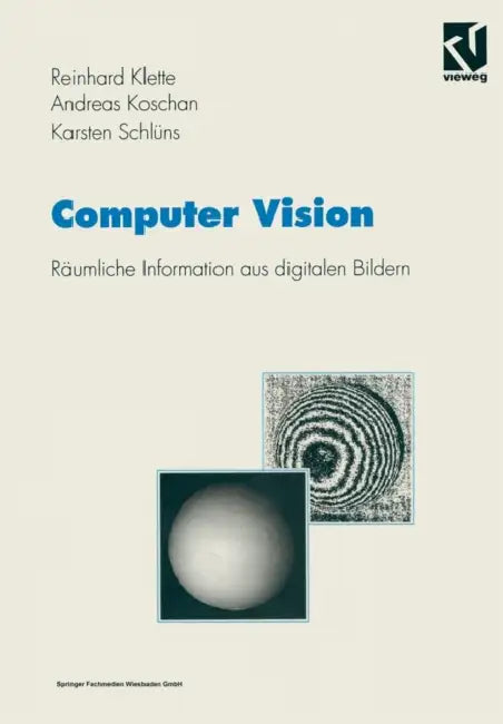 Computer Vision (English, Reinhard Klette | Andreas Koschan | Karsten Schlüns)