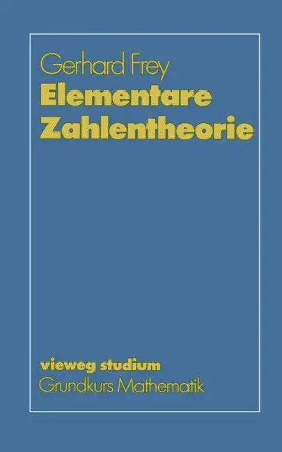 Elementare Zahlentheorie (English, Gerhard Frey)
