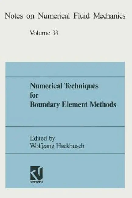 Numerical Techniques for Boundary Element Methods (English, Wolfgang Hackbusch)