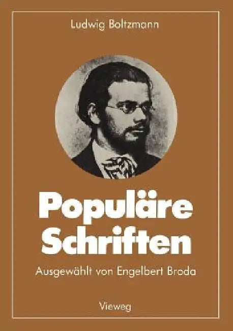 Populäre Schriften (English, Ludwig Boltzmann)