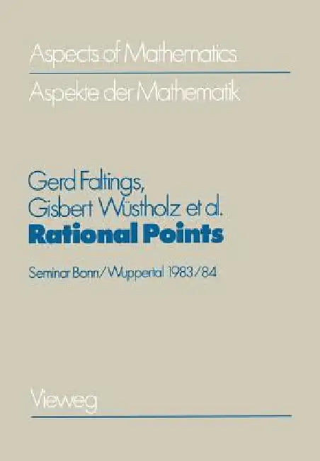 Rational Points (English, Gerd Faltings)