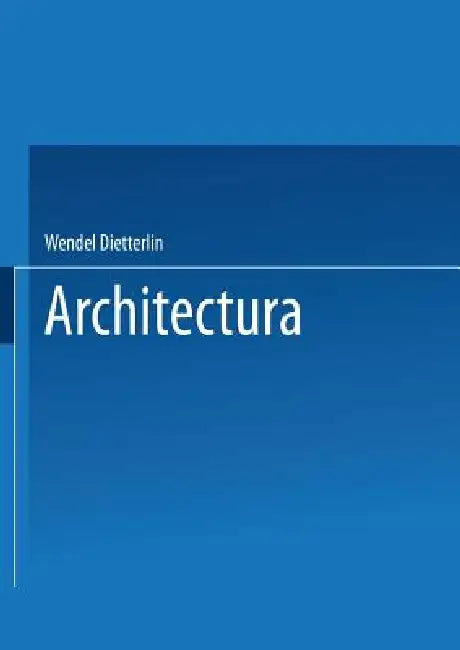 Architectura (English, Wendel Dietterlin)