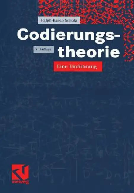 Codierungstheorie (English, Ralph-Hardo Schulz)