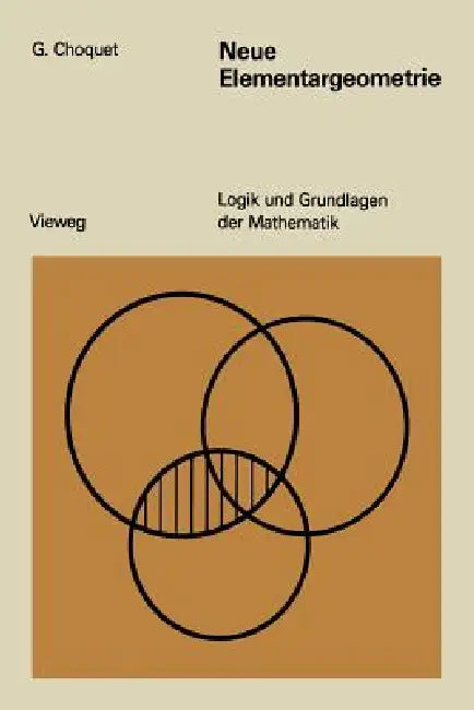 Neue Elementargeometrie (English, Gustave Choquet)