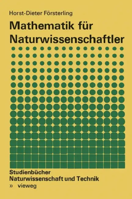 Mathematik Für Naturwissenschaftler (English, Horst-Dieter Försterling)