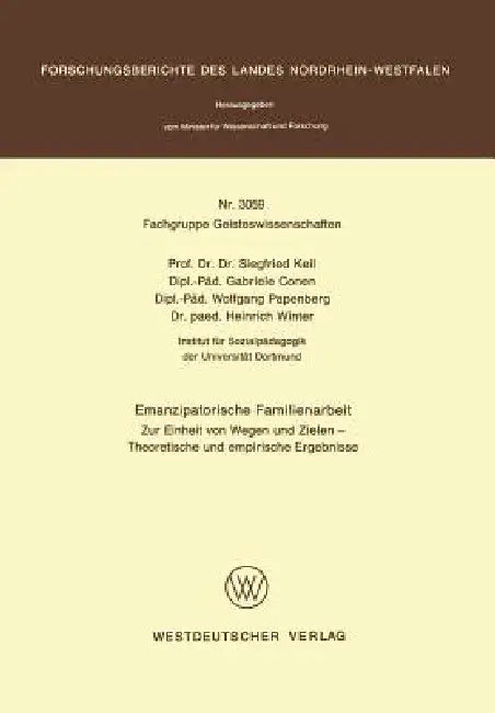 Emanzipatorische Familienarbeit (English, Siegfried Keil)