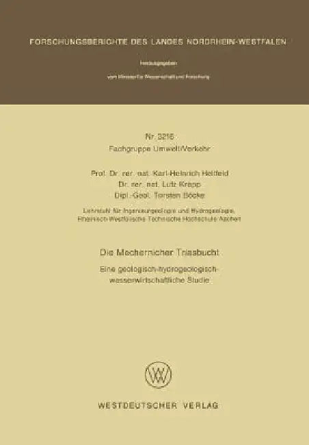Die Mechernicher Triasbucht (English, Karl-Heinrich Heitfeld)