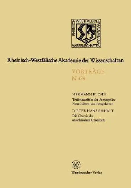 Treibhauseffekt Der Atmosphäre (English, Hermann Flohn)