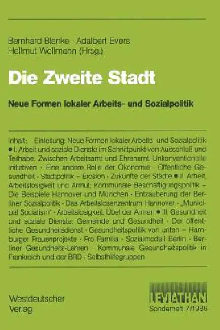Die Zweite Stadt (English, Blanke Bernhard | Bernhard)