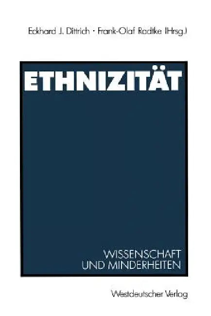 Ethnizität (English, Eckhard J. Dittrich)