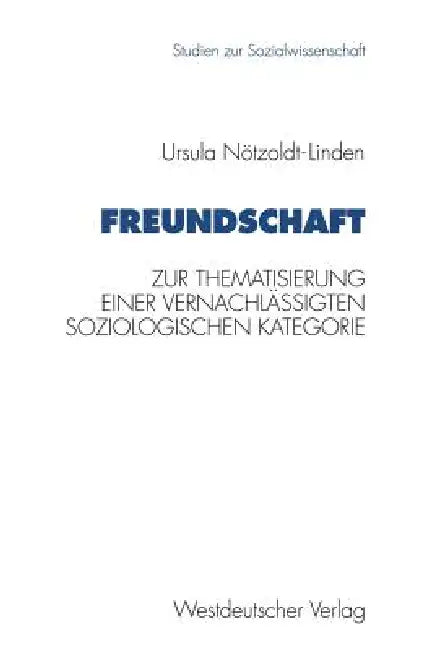 Freundschaft (English, Ursula Noetzoldt-Linden)