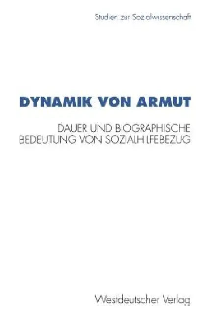Dynamik Von Armut (English, Petra Buhr)