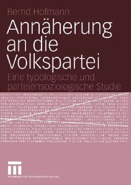 Annäherung an Die Volkspartei (English, Bernd Hofmann)