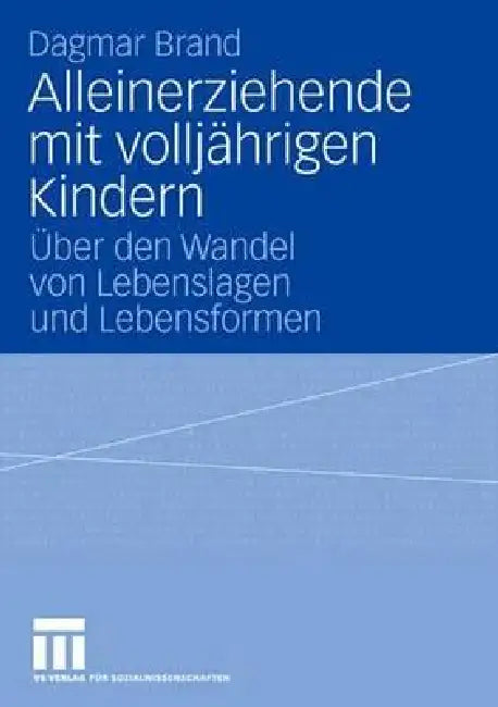 Alleinerziehende Mit Volljährigen Kindern (English, Dagmar Brand)