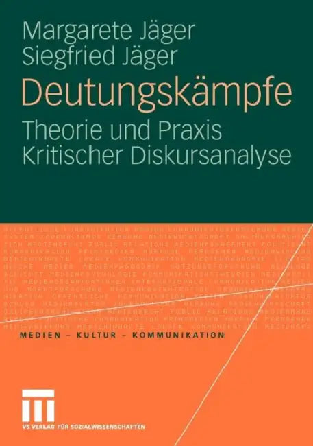 Deutungskämpfe (English, Margarete Jäger | Siegfried Jäger)