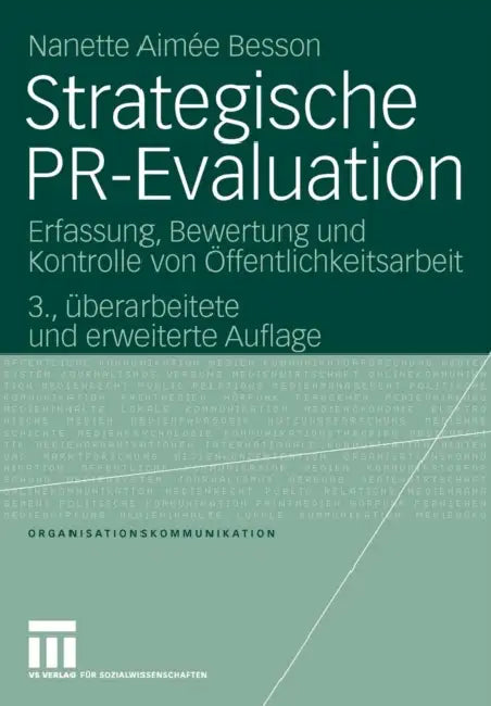 Strategische Pr-Evaluation (English, Nanette Besson)