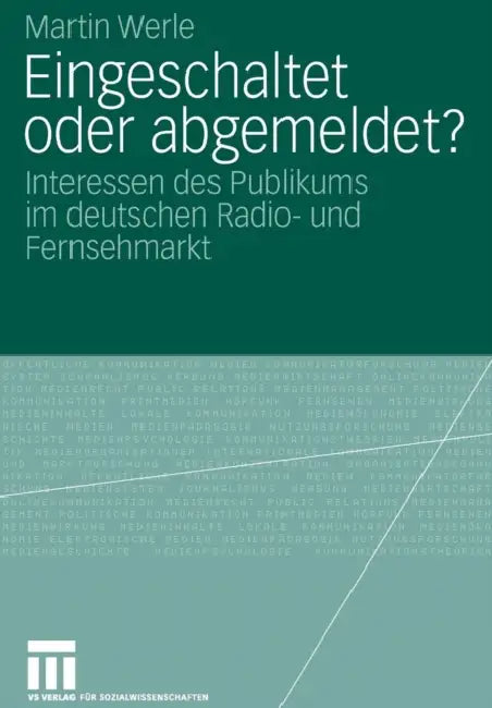 Eingeschaltet Oder Abgemeldet? (English, Martin Werle)