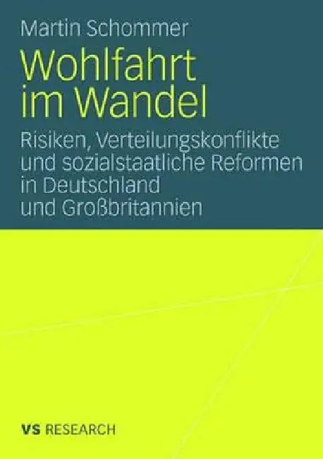 Wohlfahrt Im Wandel (English, Martin Schommer)